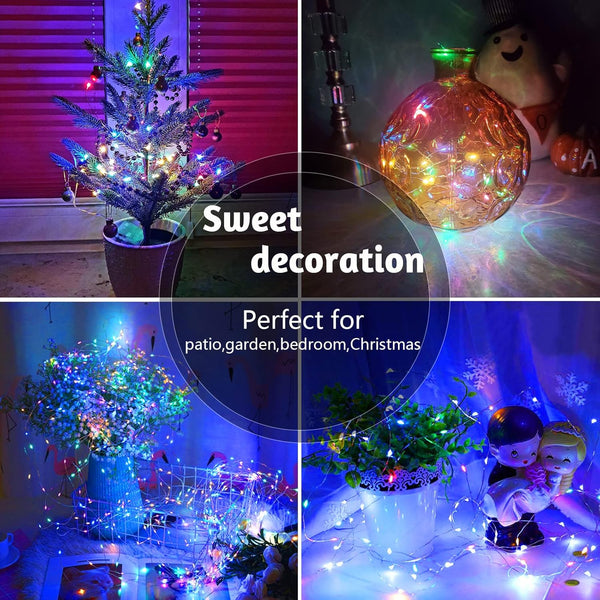 Cshare Halloween Decoration Lights – 3M 30 LED Orange Fairy String Lights for Indoor & Outdoor Party Decor