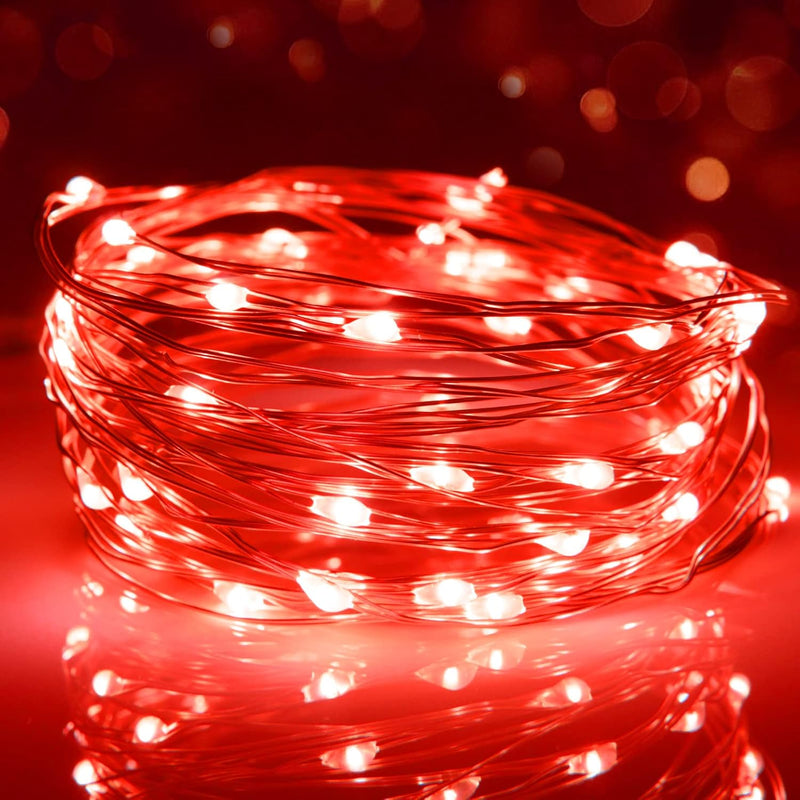 Cshare Halloween Decoration Lights – 3M 30 LED Orange Fairy String Lights for Indoor & Outdoor Party Decor