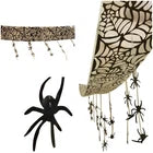 3M Halloween Hanging Spiders – Horror Ceiling & Wall Decoration for Haunted House Party