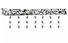 3M Halloween Hanging Spiders – Horror Ceiling & Wall Decoration for Haunted House Party