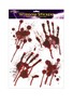 4 Hand Print Window Decal Stickers – Halloween Spooky Blood Scary Decoration
